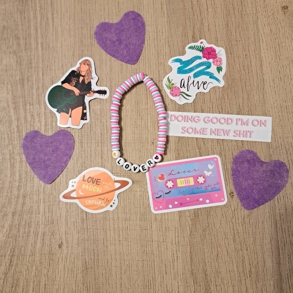 BRACELET & Confetti & Stickers Bundle
